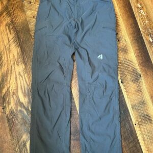 Eddie Breuer Gray Cargo Pants with Relaxed Fit and Weather Protection